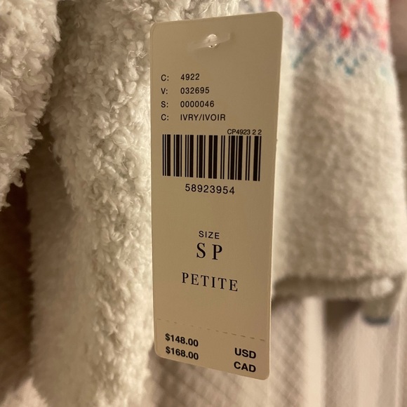 Anthropology Pilcro Selene Sweater size small petite new with tags SOLD OUT - Picture 7 of 7